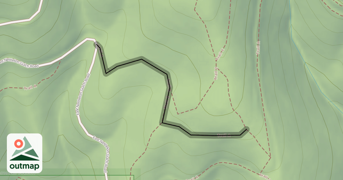 Map of Trail A