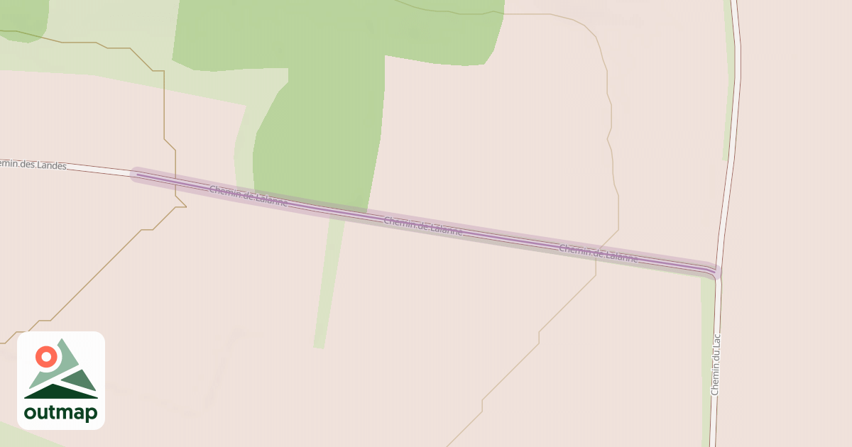 Map of Chemin de Lalanne