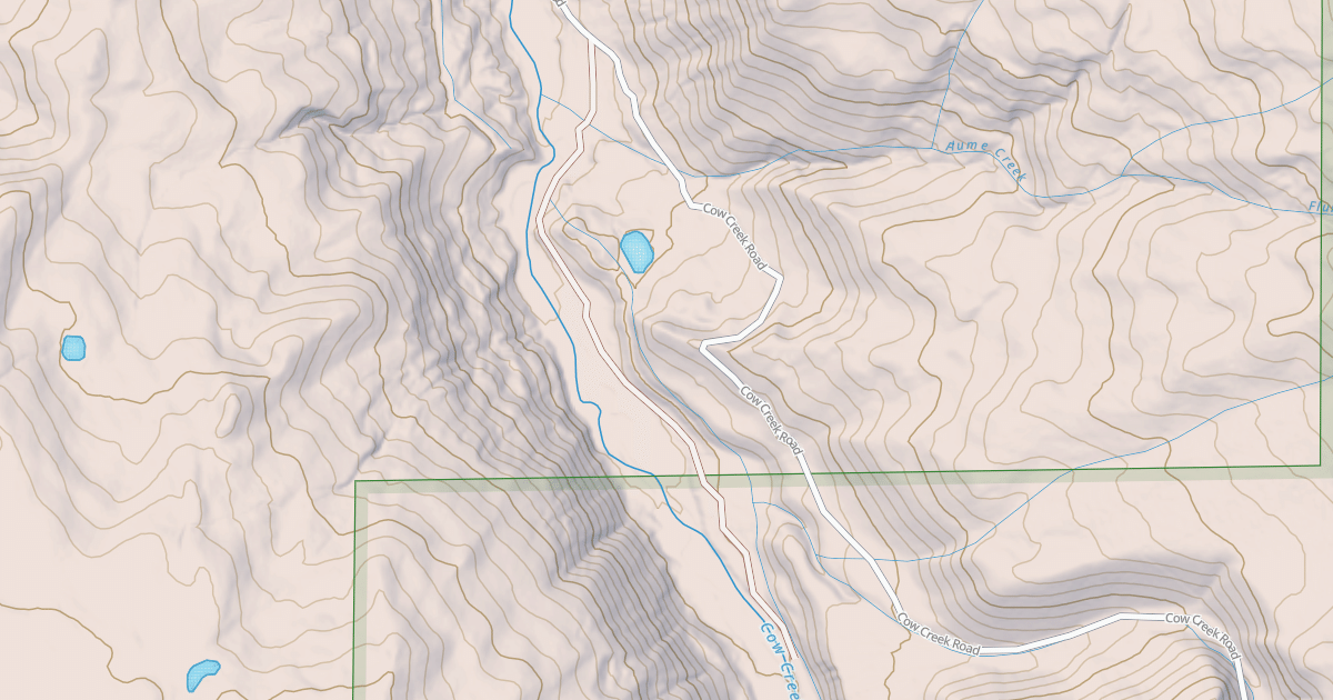 Map preview of USFS Motor Vehicle Use Map Roads {998D76B0-6732-4485-B41C-42A5D257D769}
