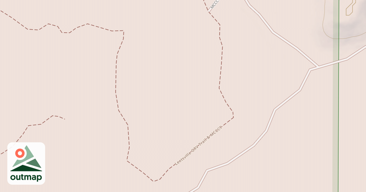 Map of Leetsville Trail