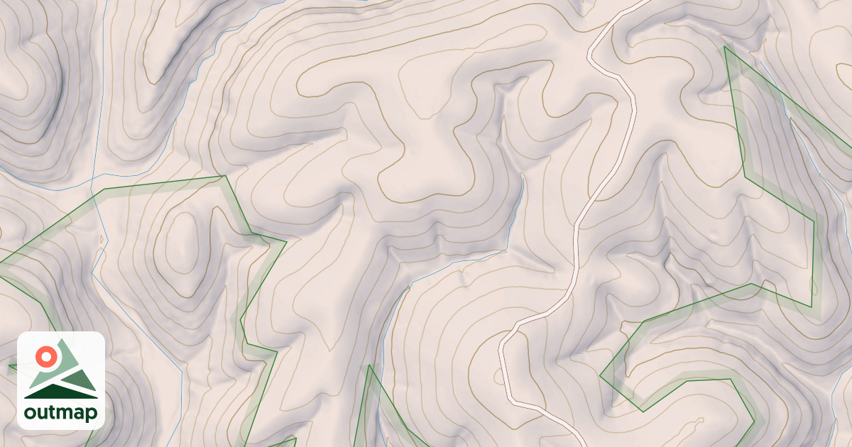 Map of USFS National Forest System Roads {FA6F3623-D2E1-49BA-8405-2DAB920229B4}