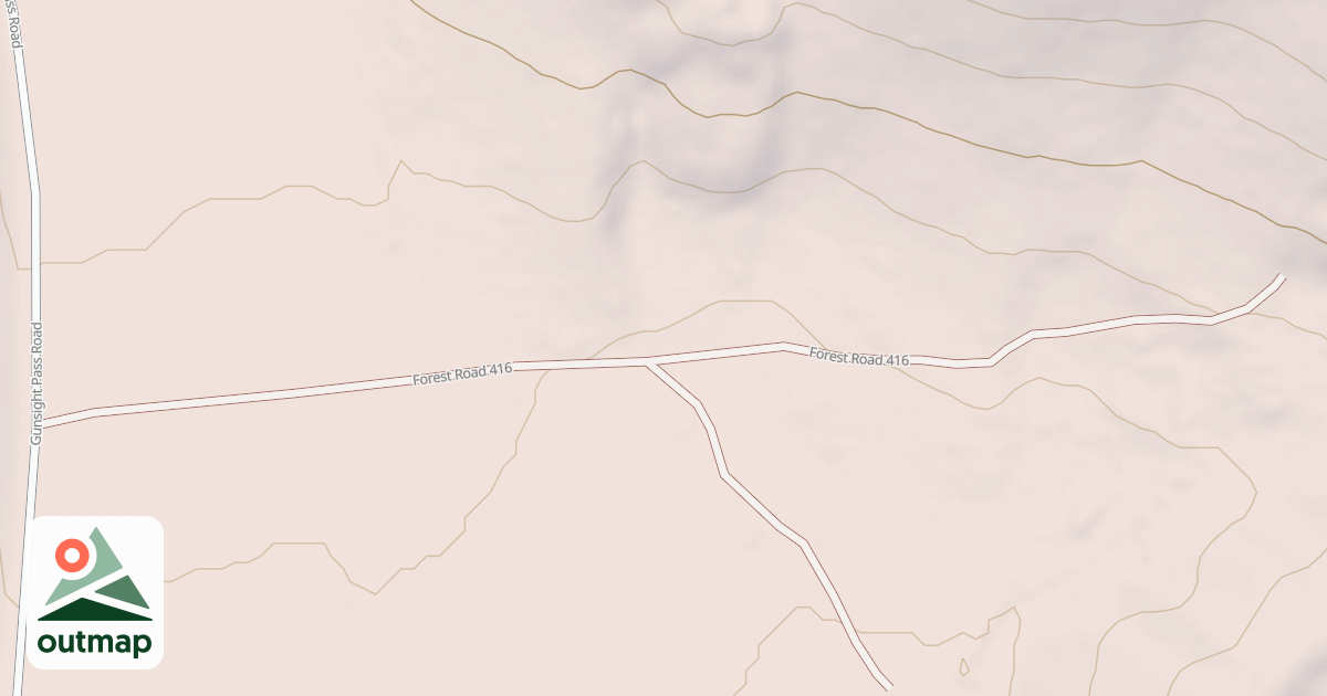 Map of BREAKNECK FLAT