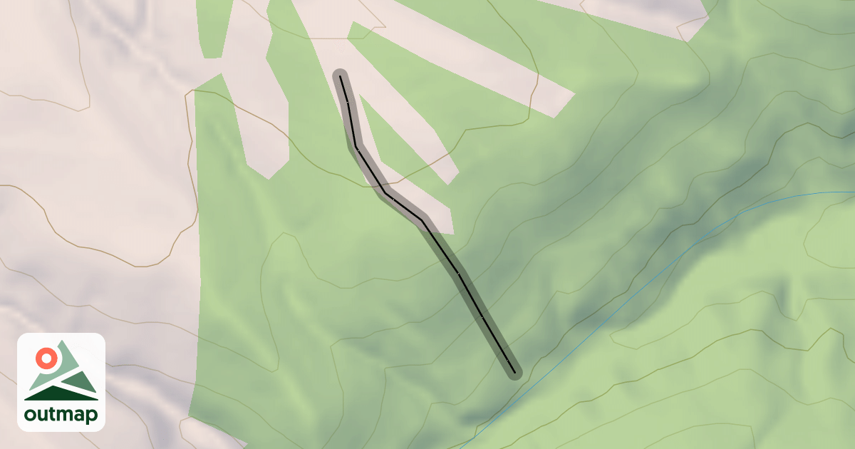 Map of Lauren's Ledge