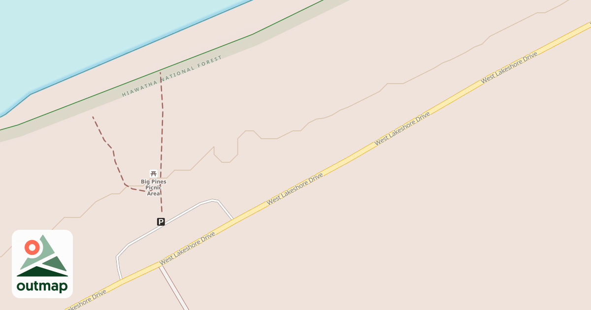Map of BIG PINE PICNIC GROUND