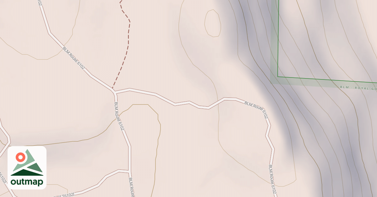 Map of BLM National GTLF Public Motorized Roads b1aec8e3-c7d4-4d82-9973-c83ab89eb722