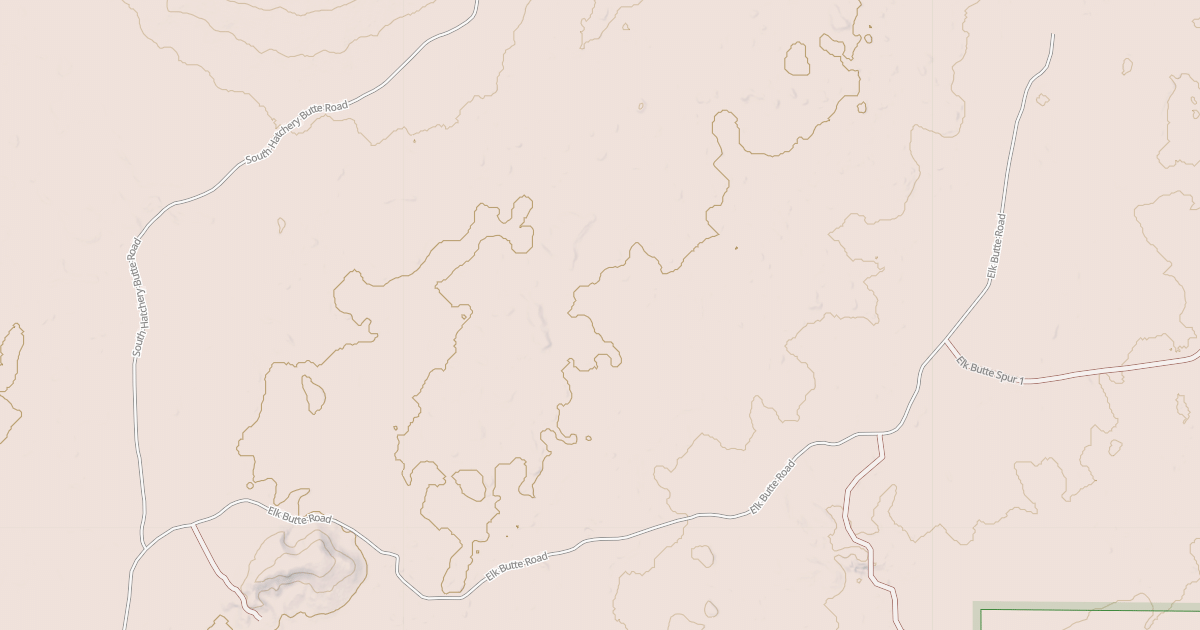 Map preview of ELK BUTTE