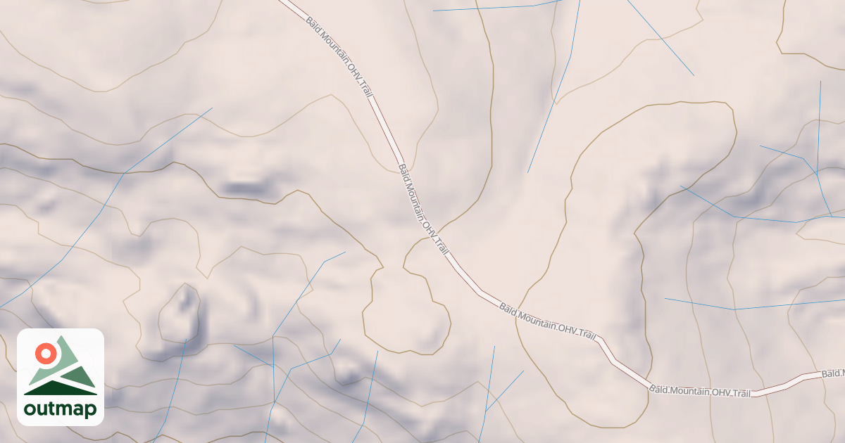 Map of Bald Mountain T26