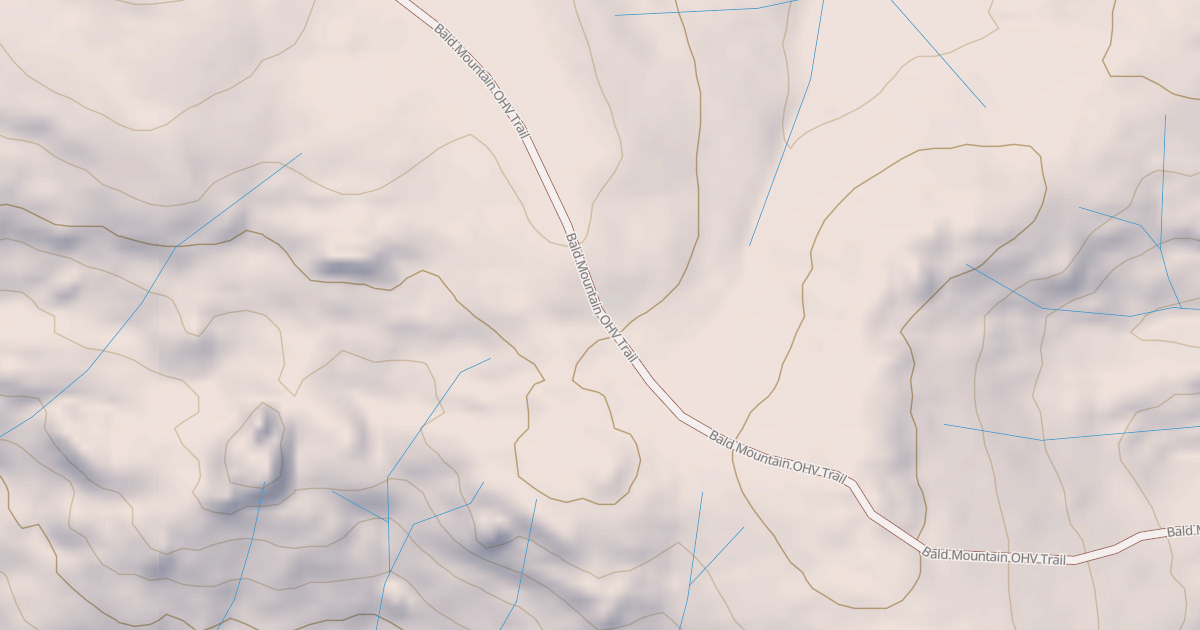 Map preview of Bald Mountain T26