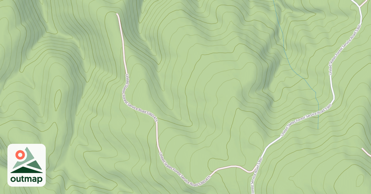 Map of USFS National Forest System Roads {6896F374-DBFA-4EE8-88EC-3B2F28E72ECE}