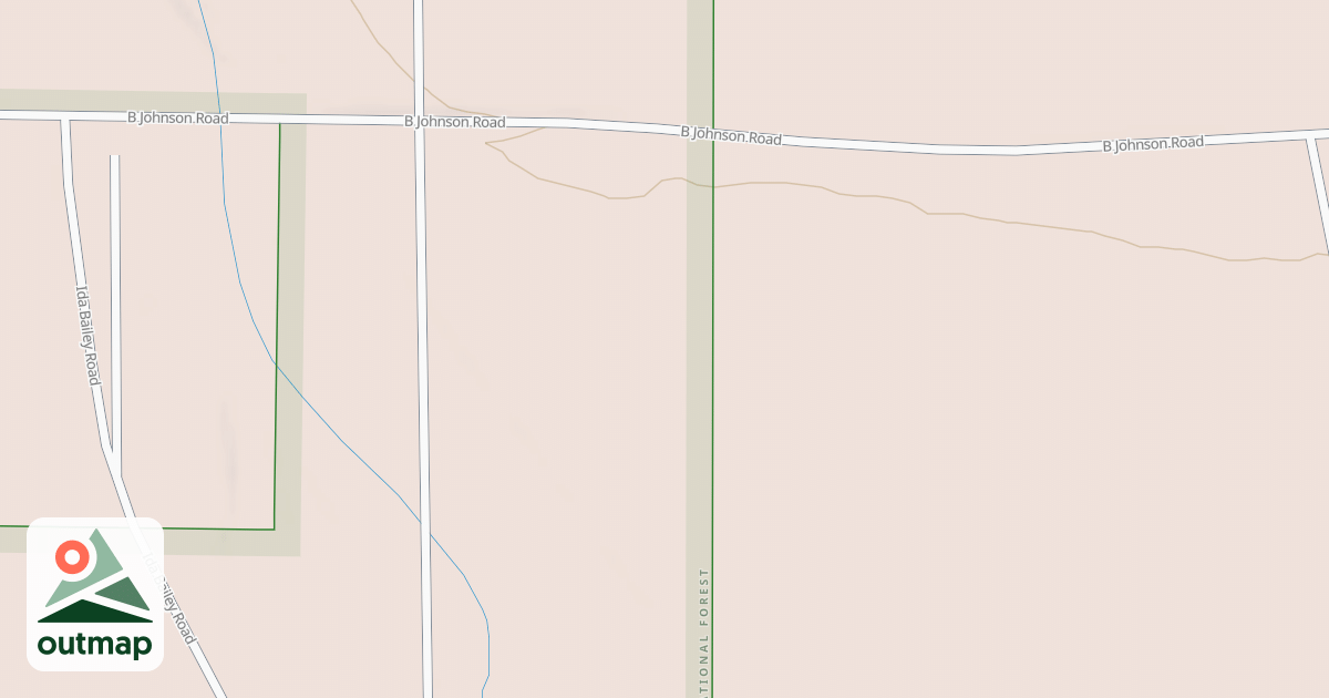 Map of USFS National Forest System Roads {913141A4-060D-4033-81B6-859EC30E5AB6}