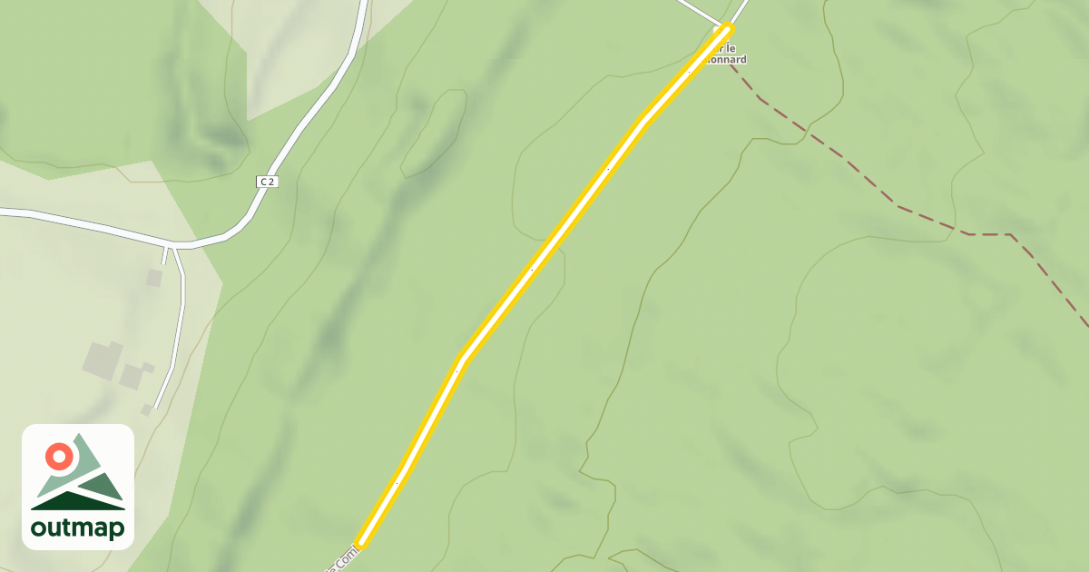 Map of Chemin de Froide Combe