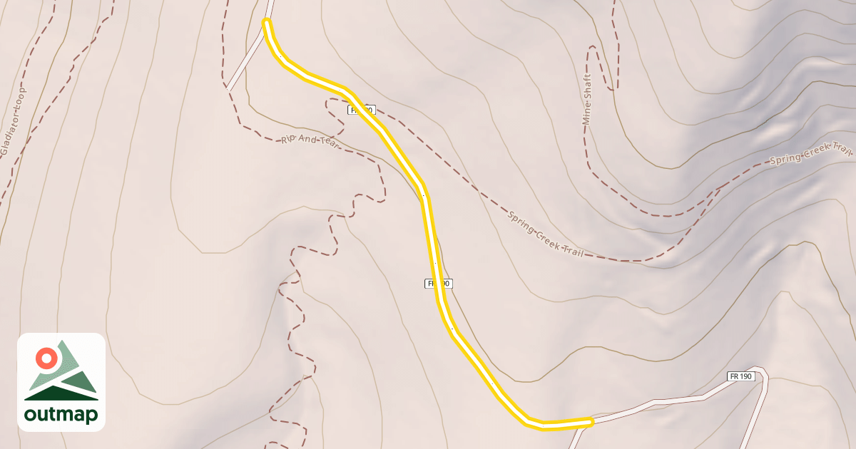 Map of Short Cut