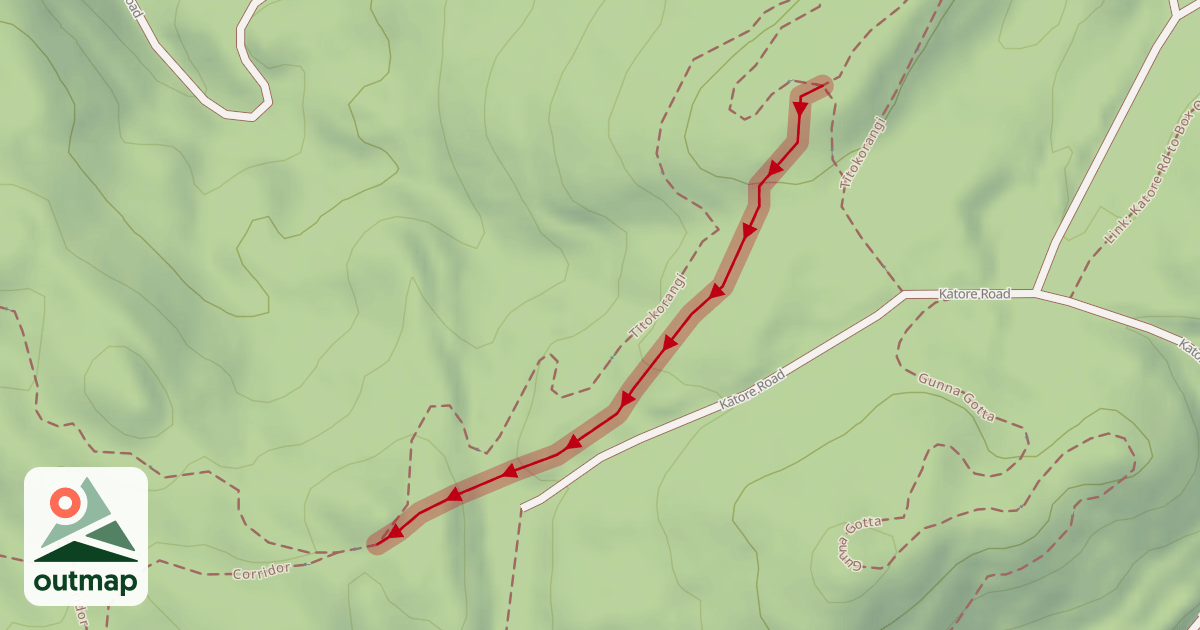 Map of Corridor Jumps Upper