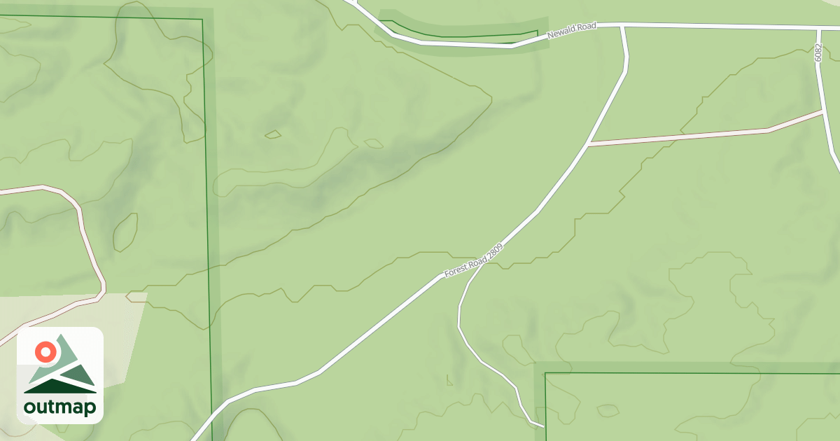 Map of MUD LAKE ROAD