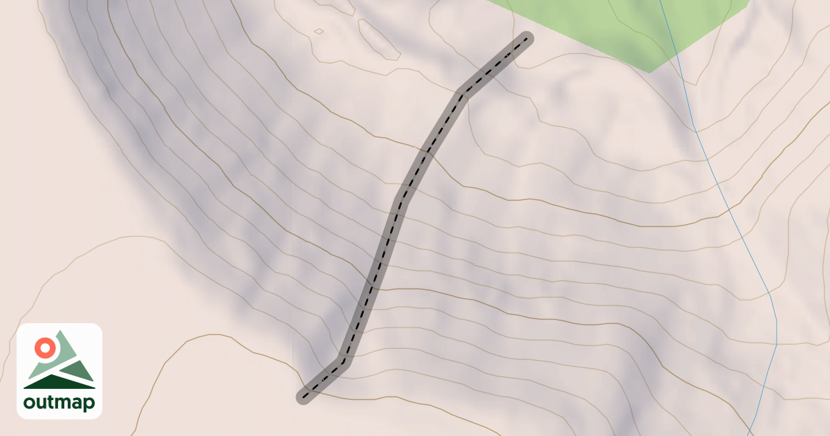 Map of Cornice Canyon
