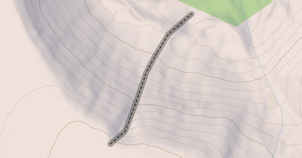Map preview of Cornice Canyon