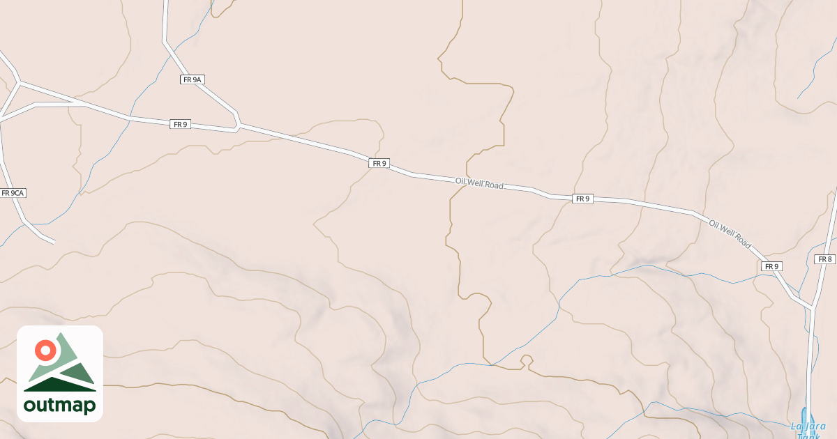 Map of MAESTAS TANK