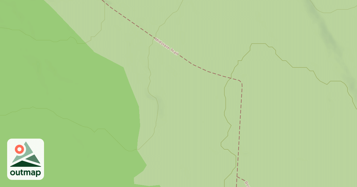 Map of Midstate Trail