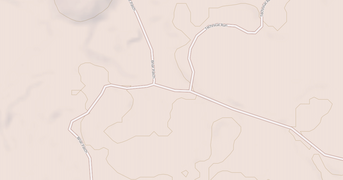 Map preview of Straight Arrows Trail