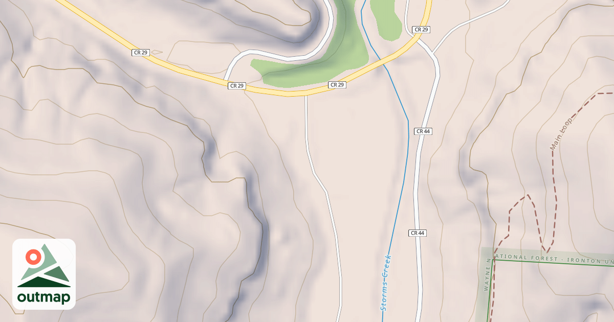Map of IR REC OFFICE RD
