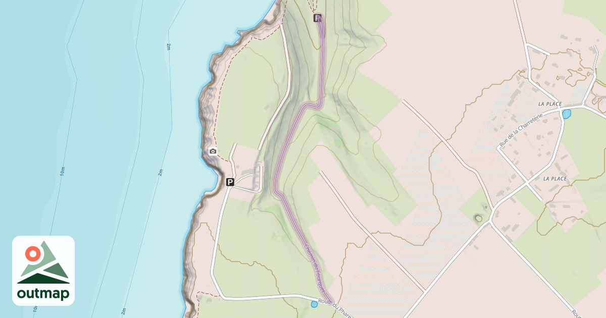 Map of Chemin du Fourquet in Seine-Maritime