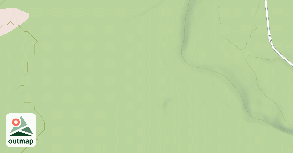 Map of USFS National Forest System Roads {0BFDB4EA-1ABF-4FC8-93AB-FD4B7483F558}
