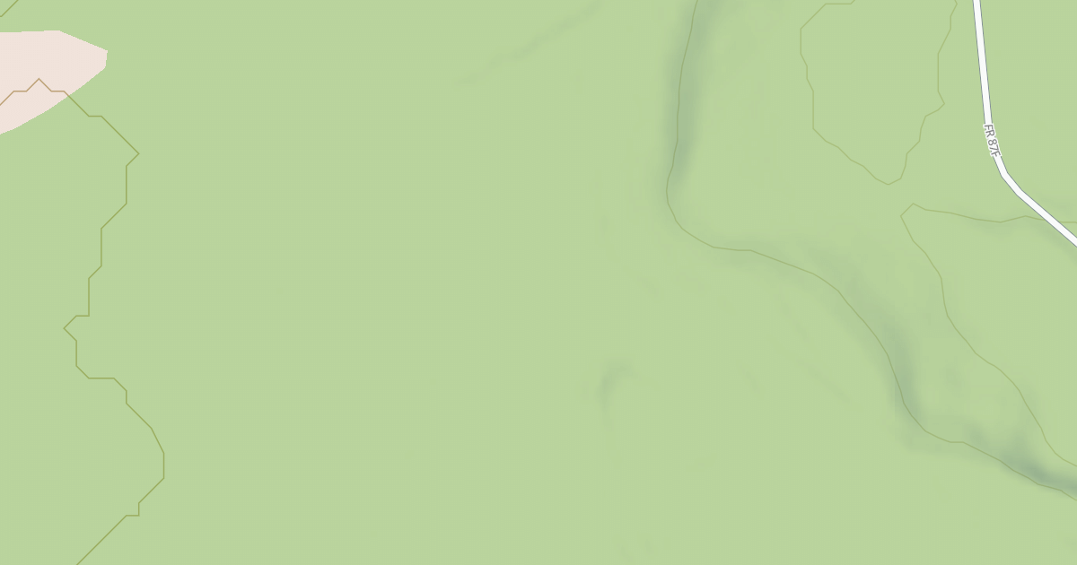 Map preview of USFS National Forest System Roads {0BFDB4EA-1ABF-4FC8-93AB-FD4B7483F558}