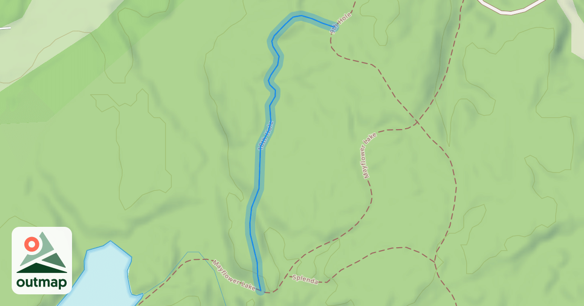 Map of 18th Hole