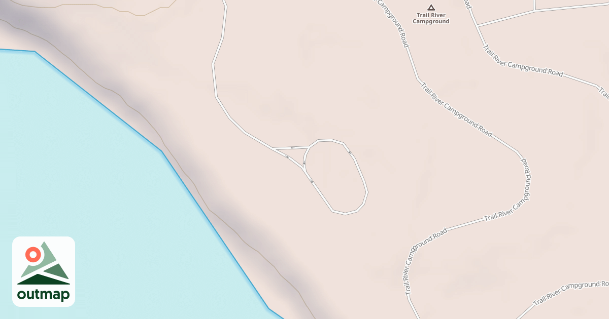 Map of TRAIL RIVER LAKESIDE DU SPUR R