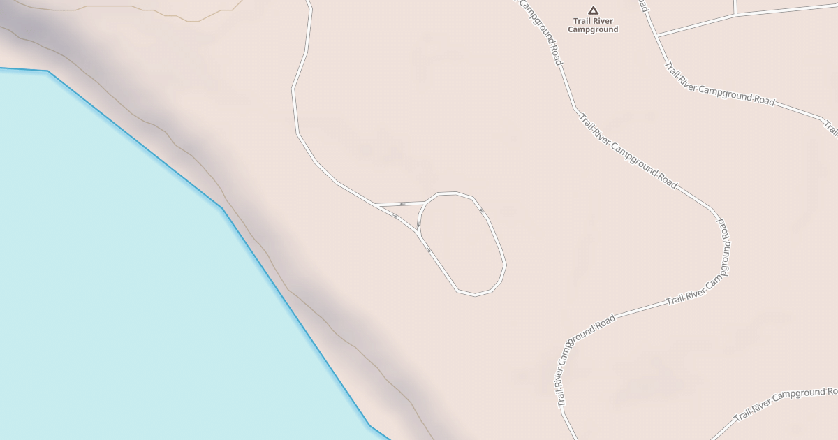 Map preview of TRAIL RIVER LAKESIDE DU SPUR R