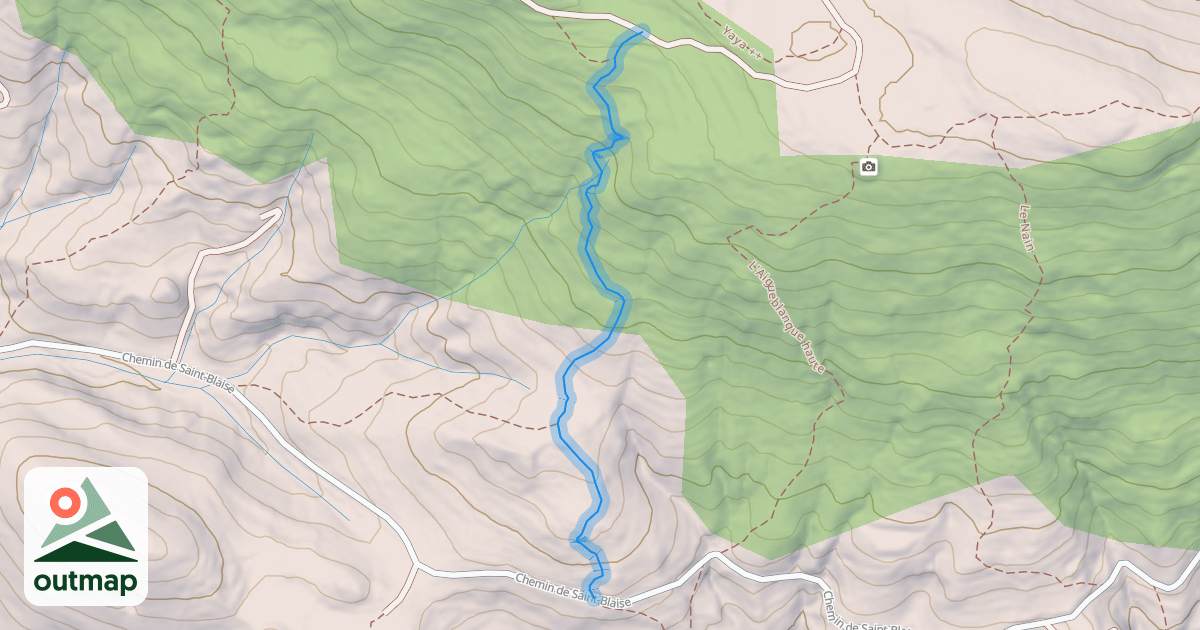 Map of La Secrète