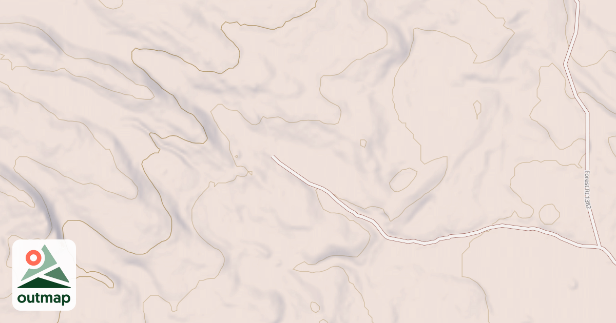 Map of BLUEBERRY HILL SPUR A