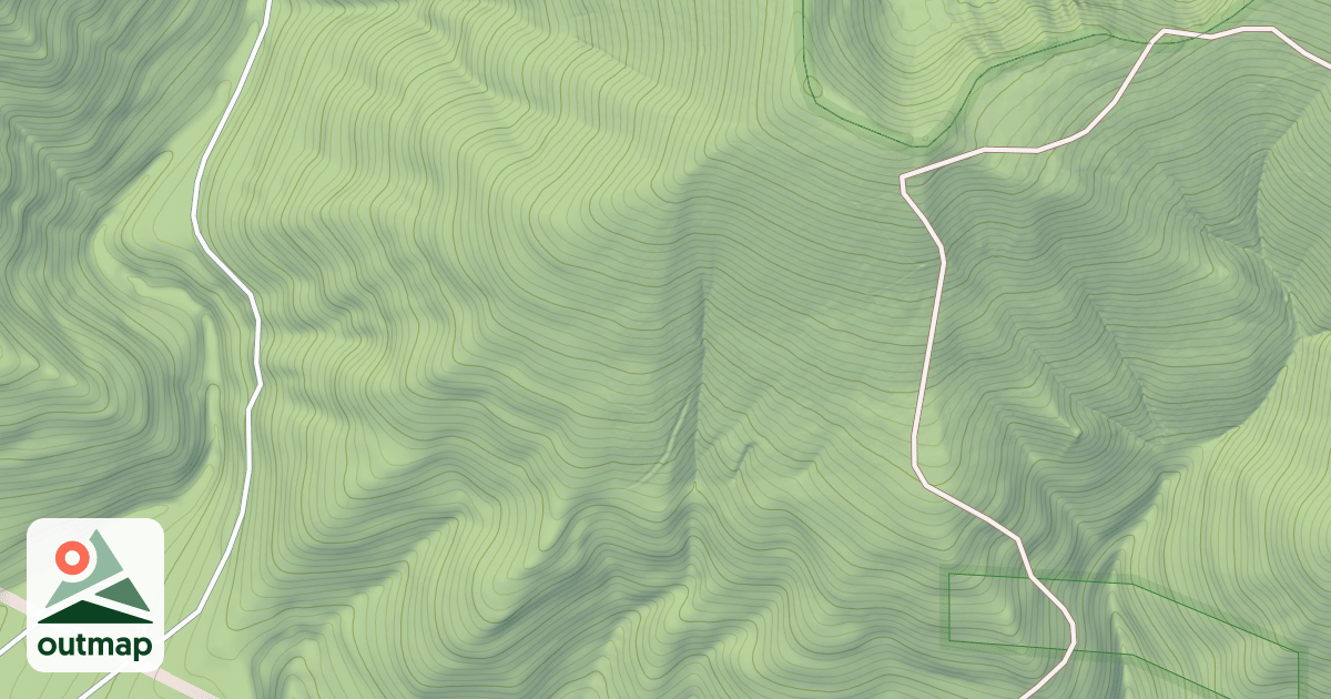 Map of Little No. Fork 4wd