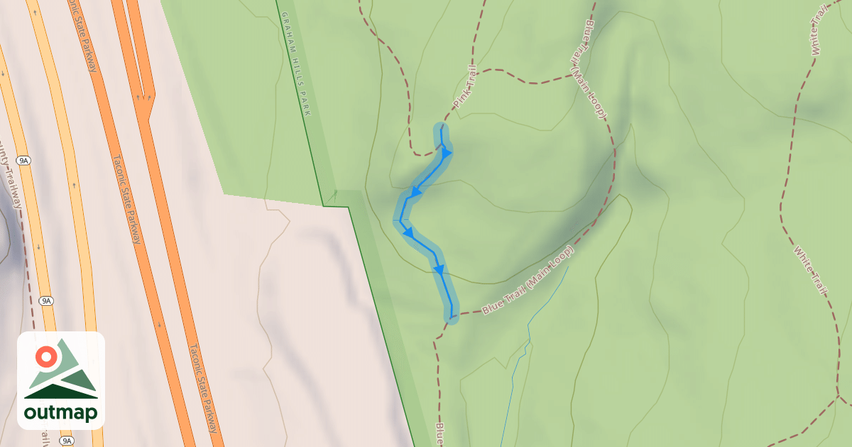 Map of Pink Trail