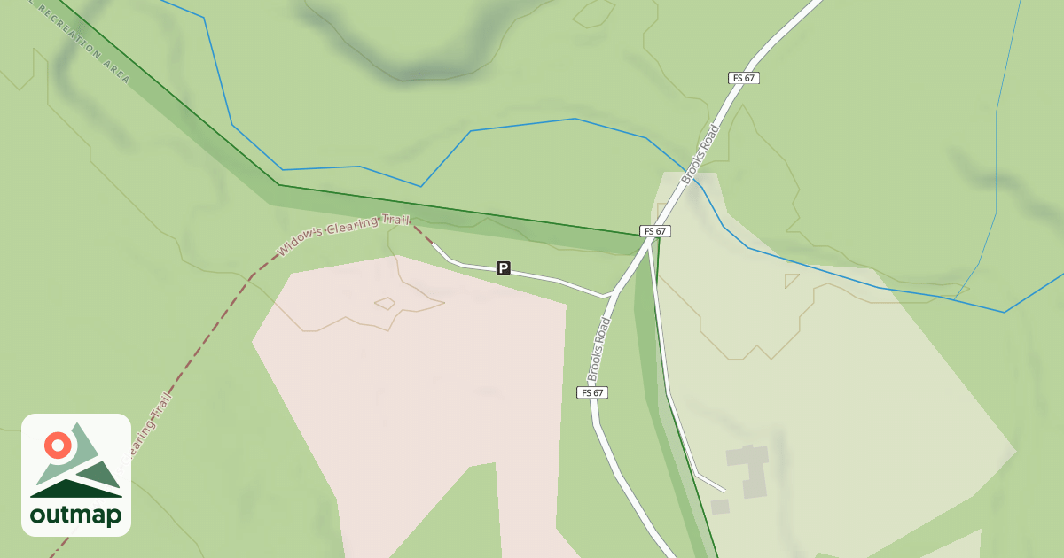 Map of SOUTH BRANCH