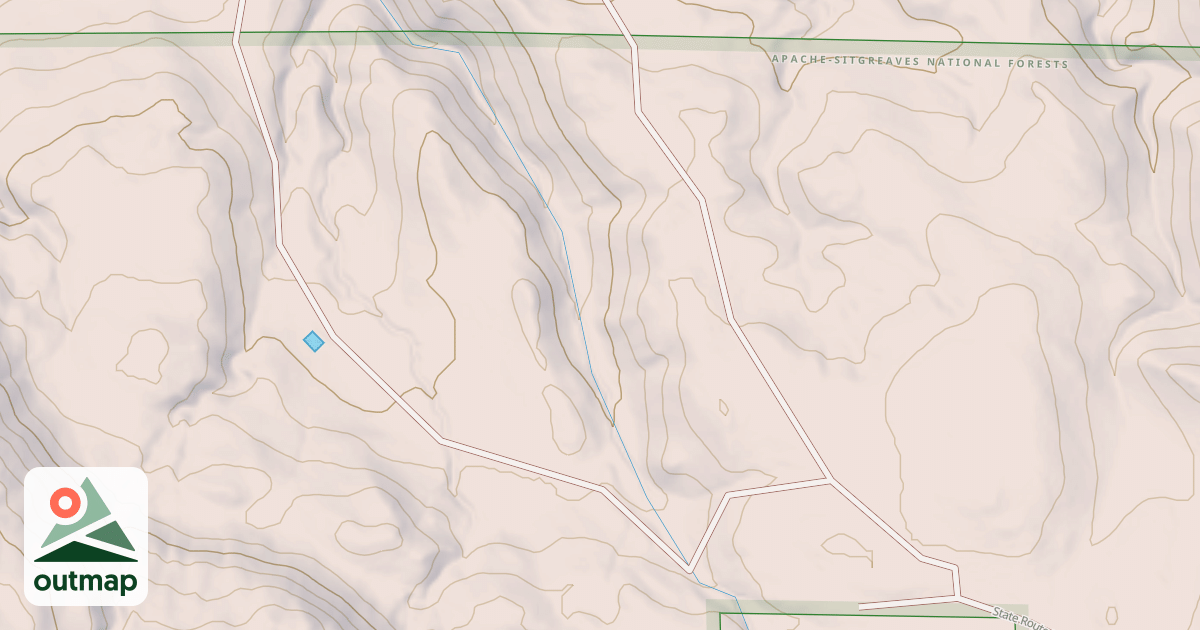 Map of USFS National Forest System Roads {627B8DE8-9979-4484-A62E-F5B240CD6629}