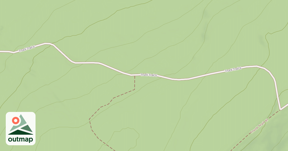 Map of Truck Trail 6