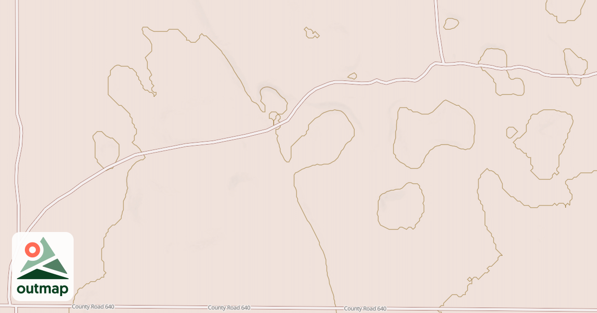 Map of HUMP SPUR D