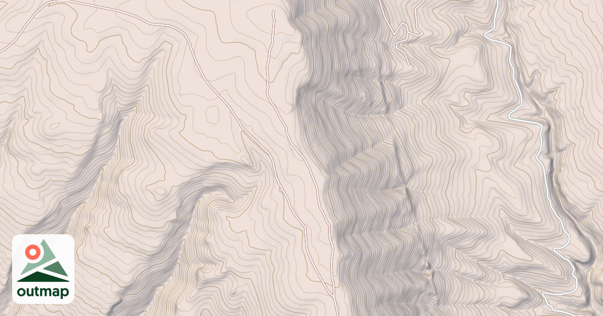 Map of SHRIVER PEAK ROAD