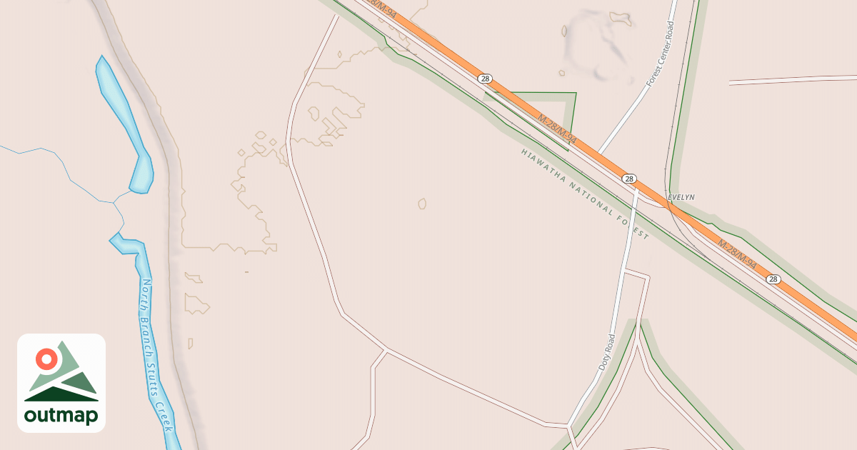 Map of DOTY LOOP