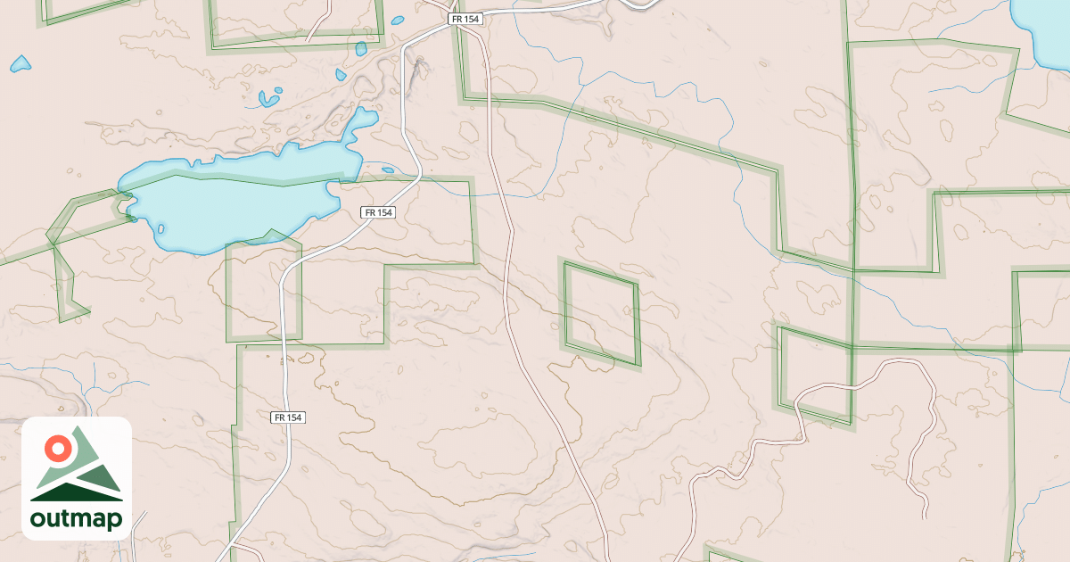 Map of GUNFLINT SNOWMOBILE