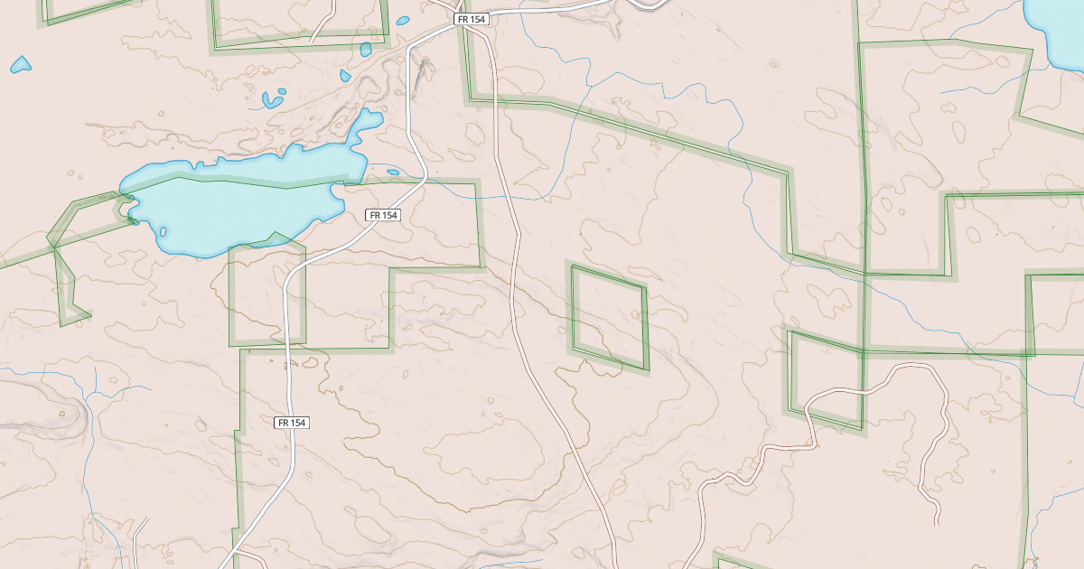 Map preview of GUNFLINT SNOWMOBILE