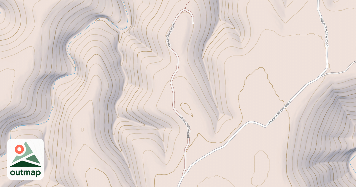 Map of WHITE OAKS