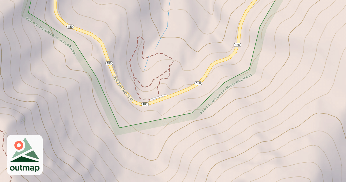 Map of SOSEBEE COVE PARKING LOT