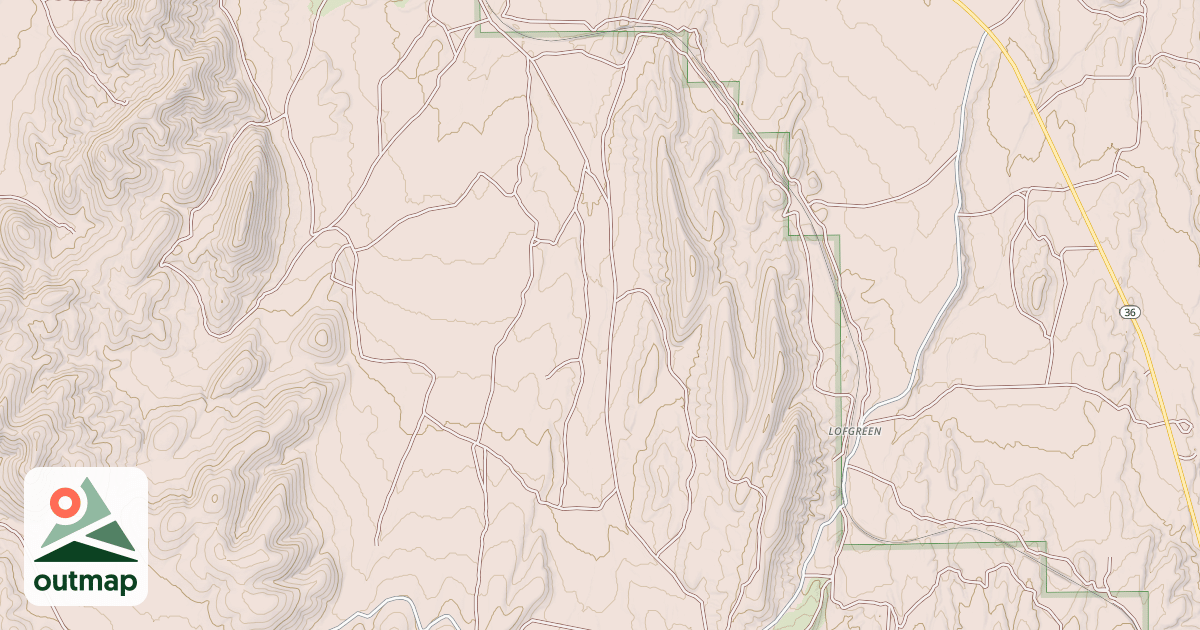 Map of DUNBAR