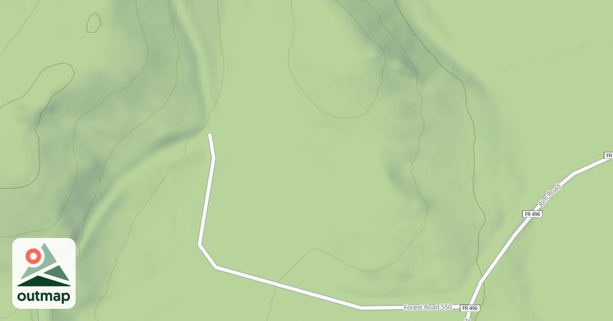 Map of HOG PARK DAM ACCESS