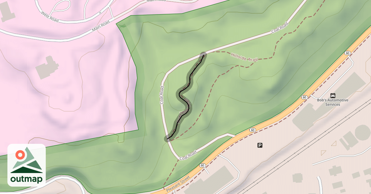 Map of Overlook Trail