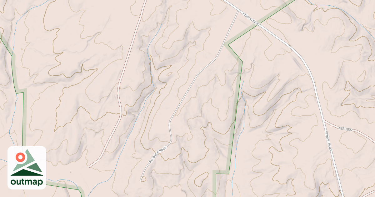 Map of DUNCAN CREEK B