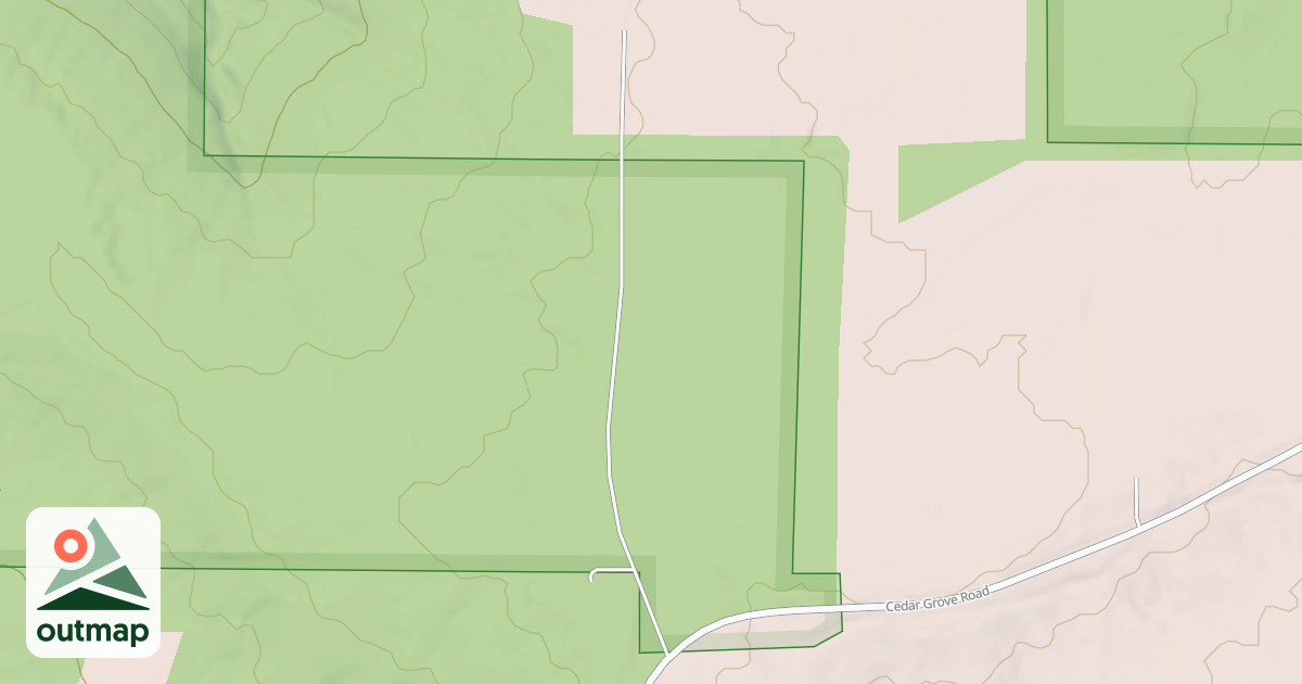 Map of BAY CREEK RD