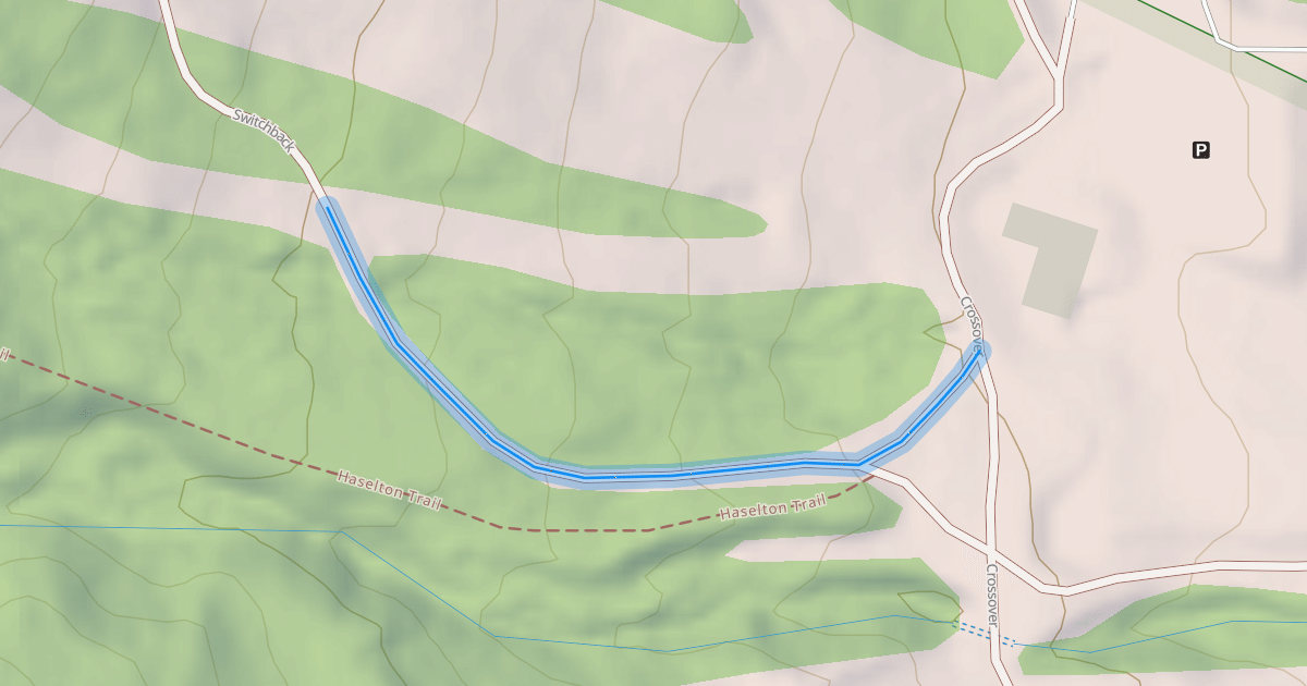 Map preview of Lower Switchback